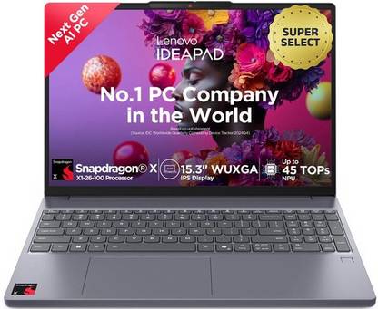 Lenovo IdeaPad Slim 3 Next Gen AI PC WUXGA IPS Copilot + PC Qualcomm Snapdragon