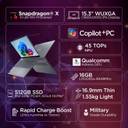 Lenovo IdeaPad Slim 3 Next Gen AI PC WUXGA IPS Copilot + PC Qualcomm Snapdragon - Image 2