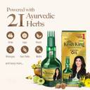 Kesh King Gold Ayurvedic Hair Oil with 21 Herbs & Gro-Biotin Hair Oil (200 ml) - Image 4